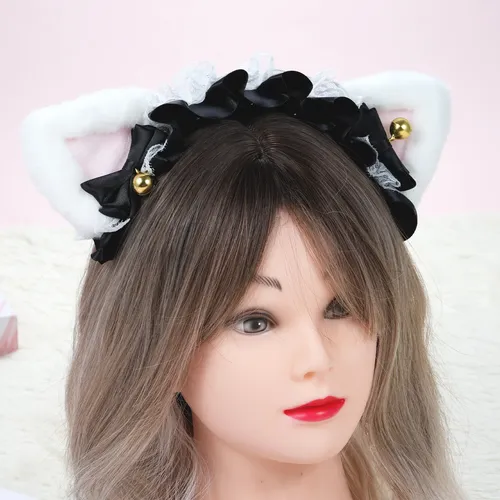 Accesorio Para El Pelo, Diadema Con Forma De Orejas De Gato,