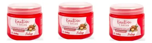 Frilayp Keratina Y Argan 240 Grs 3 Unidades