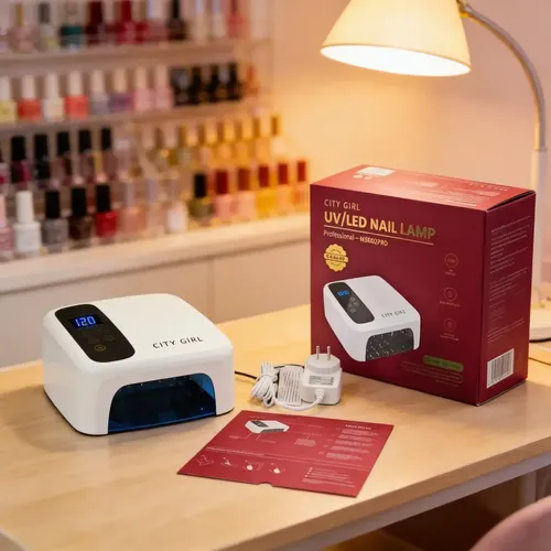 Cabina Uv Led City Girl R602 Pro 72w Inalambrica Sensor Prof