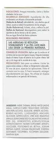 Crema Contorno De Ojos Avène Retrinal Eyes