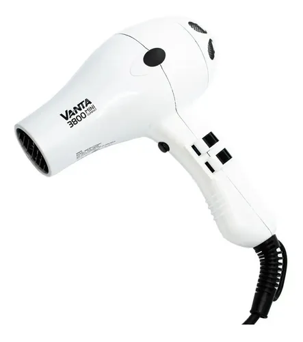 Vanta 3800 Mini Secador Pelo Peluqueria Barberia Blanco 6c