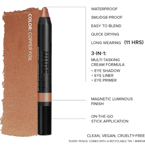 Lápiz 4 En 1 Nudestix Magnético Para Ojos Copper Foil