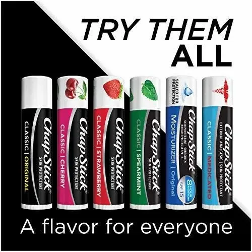 Tubo De Bálsamo Labial Protector De Piel Chapstick Classic