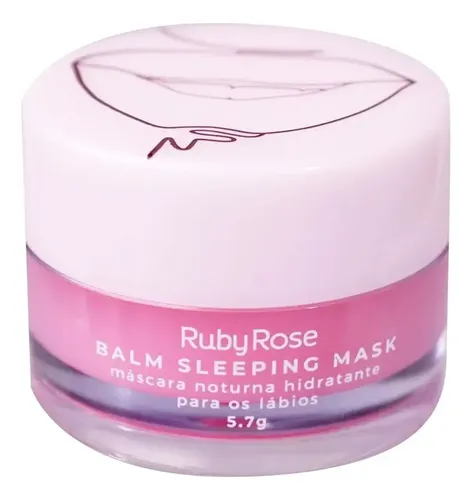 Balsamo Labial Balm Sleeping Mask Strawberry Ruby Rose
