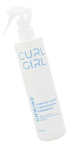Curl Girl Unwind Protector Térmico Desenredante Pelo X300 6c