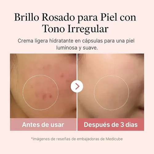 Crema Medicube Colageno Capsulas Activas Pink Pdrn 55gr