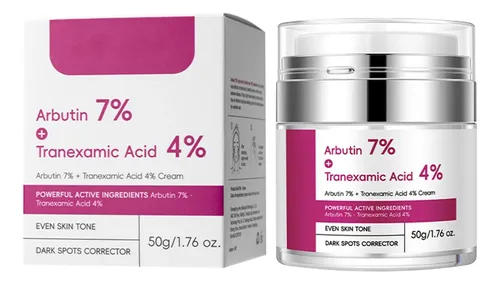 Crema Facial De Ácido Tranexámico Para Manchas Oscuras 50 G
