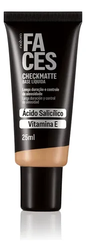 Natura Faces Base Liquida Check Matte Tono 21c (21q) 25ml