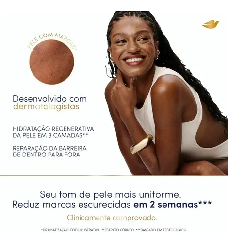 Sérum corporal hidratante intensivo Dove con niacinamida, 450 g