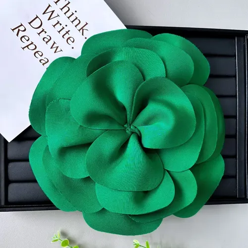 Accesorios Para Cabello Con Flor En Tamaño Grande, 3d, Nuevo