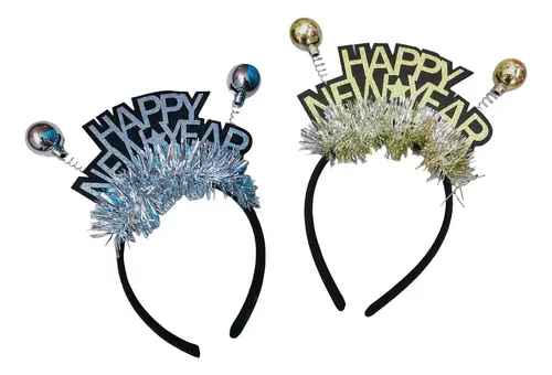2023 Feliz Año Nuevo Diadema Pelo Aro Cumpleaños