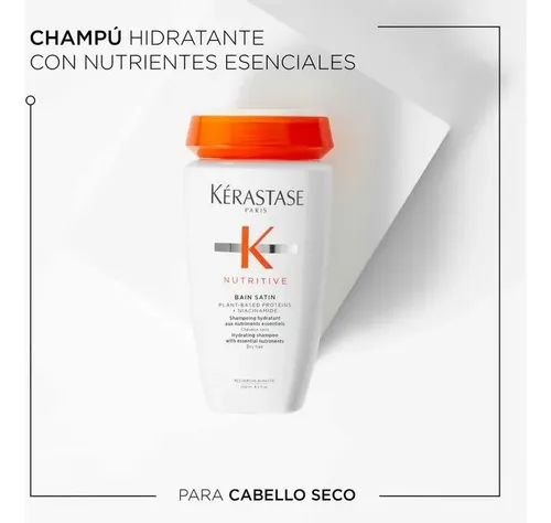 Kit Kérastase Nutritive Bain Satin Y Masquintense + Regalo