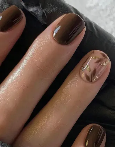 Uñas Postizas Press On Autoadhesivas Diseños Decorados