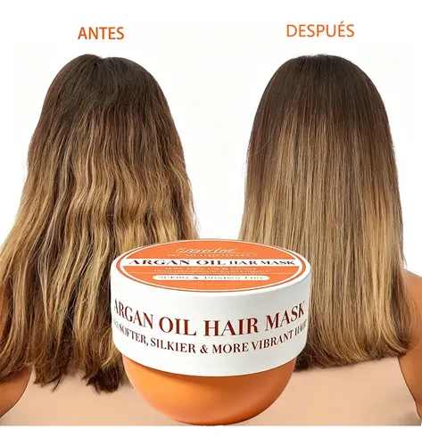 Mascarilla Capilar Con Aceite De Argán Immetee, 150 G