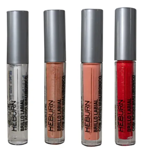 Brillo Labial Con Ácido Hialurónico Heburn Cristal