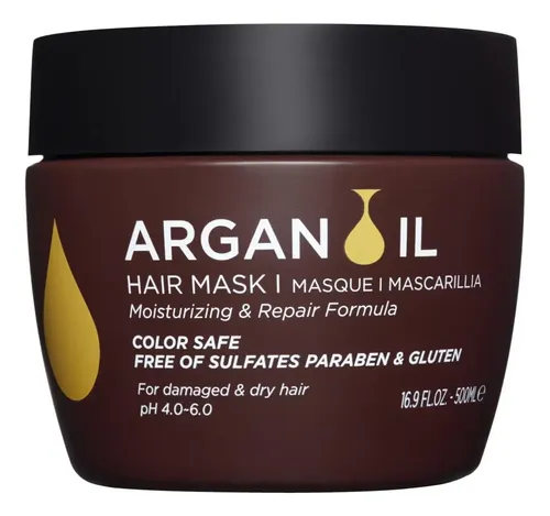 Mascarilla Capilar Luseta Con Aceite De Argán, Acondicionado