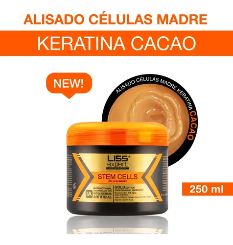 Liss Expert Alisado Células Madre Keratina Cacao 250 Ml