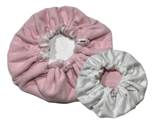 Cofia Microfibra Secado Pelo Rápido Reversible Gorro Toalla