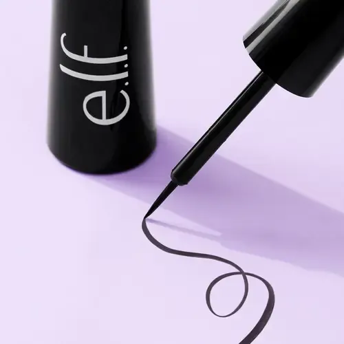 Delineador Líquido Negro E.L.F. Cosmetics Expert Liquid Eyeliner