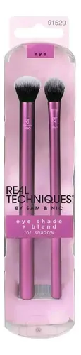 Set de Brochas de Maquillaje Real Techniques, 3 Piezas Violeta