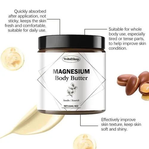 La Crema Hidratante Corporal De Magnesio Hidrata, Nutre Y Pr