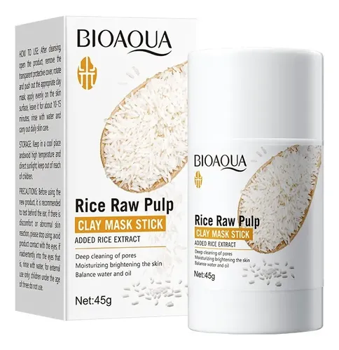 P/j Mascarilla En Barra De Arcilla De Arroz Bioaqua 45g