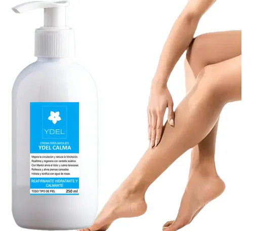 Crema Para Piernas Cansadas Mentol Calmante Relajante 250ml