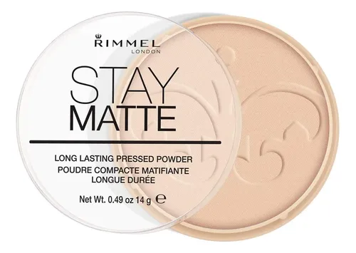 Rimmel Stay Matte Polvo Prensado Peach Glow