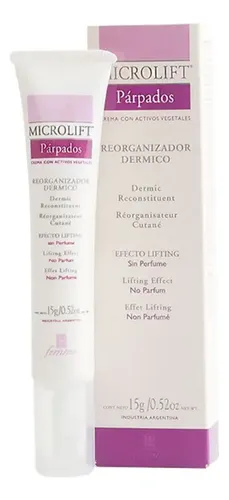 Crema Antiedad Párpados Microlift Lagos Sin Perfume 15g