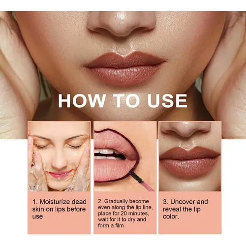 Petansy Set 3 Delineadores Labiales Peel Off Pigmentados