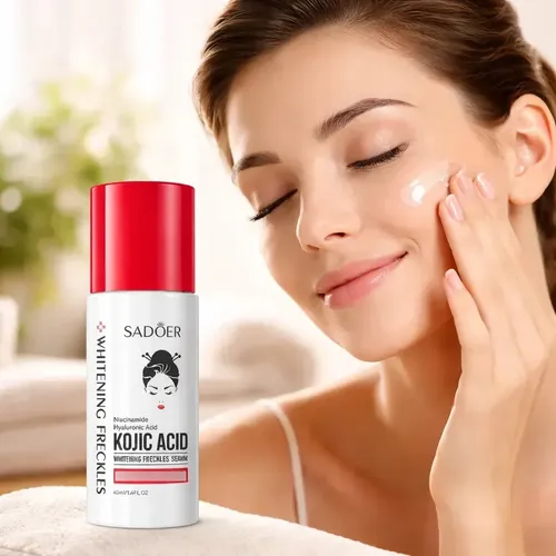 Serum Facial Blanqueador Acido Kojico Sadoer 40ml Todo Tipo De Piel Día/noche