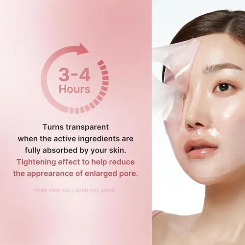 Mascarilla De Colageno Pdrn Pink Collagen Gel Mask Coreana