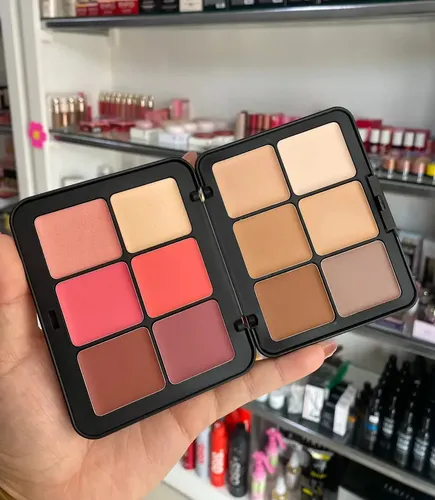 Paleta de Rubor Make Up For Ever HD Skin Harmony 1, con 12 Tonos