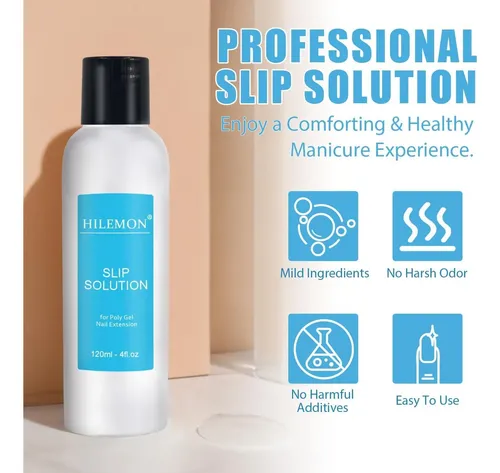 Set De Solución Deslizante Para Polygel Hilemon (4 Oz)