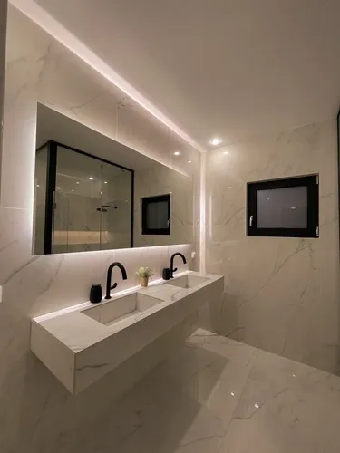 Espejo Rectangular Baño 150x90cm Luz Led Retroiluminado