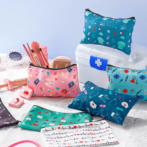 Bolsa De Maquillaje Reginary Nurse, Bolsa De Cosméticos Nurs