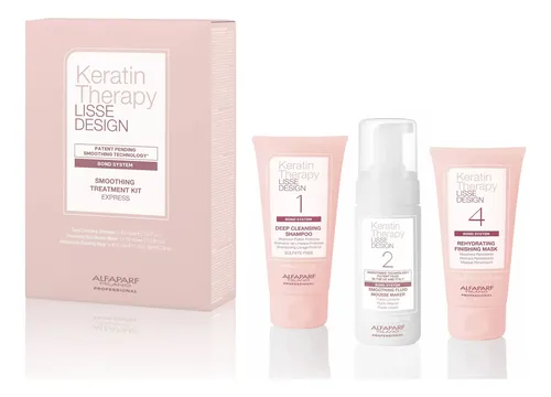 Kit Alisado Alfaparf Keratin Therapy Lisse Design