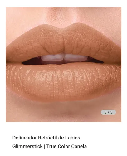 Delineador De Labios Retráctil Glimmerstick Canela Avon