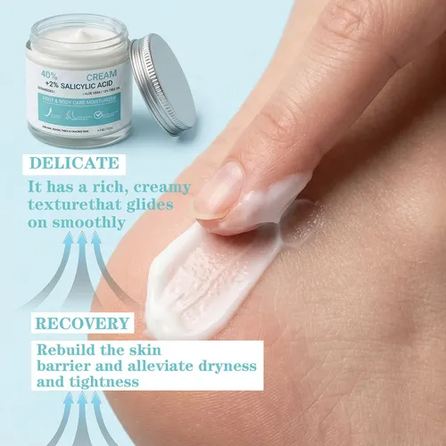 Crema Para Pies, Nutritiva, Hidratante Y Suavizante, Cuidado Multicolor