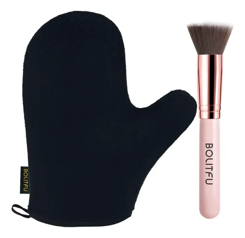 Set De 2 Guantes Y Brochas Self Tanner Bolitfu