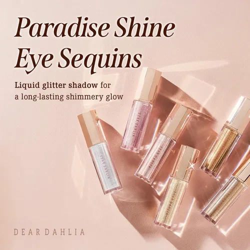 Sombra Líquido Glitter Actress Dear Dahlia Paradise Shine