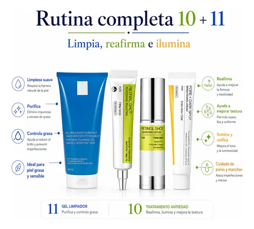 Limpiador Reafirmante Y Antimanchas Con Retinol Skit Skincar