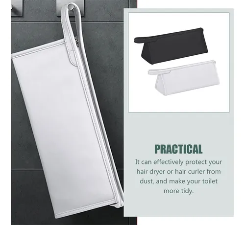 2 Piezas Porta-secador Y Tenazas Para El Cabello Resistentes