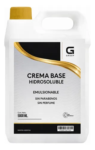 Crema Neutra 5kg Libre De Parabenos