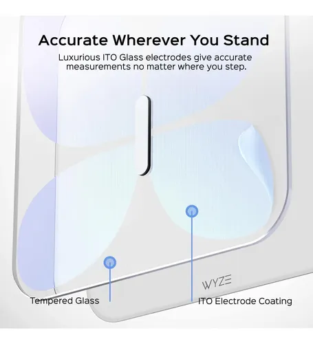 Báscula De Baño Digital Wyze Smart Scale X Butterfly Blanco