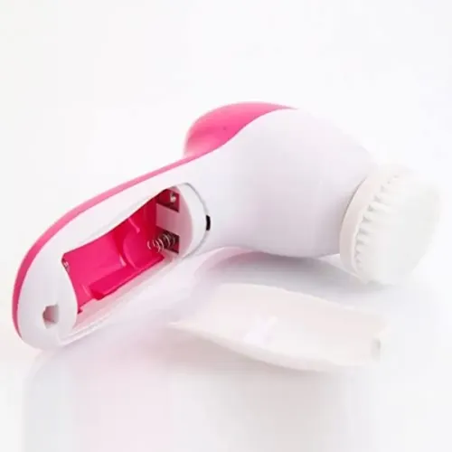 Cepillo Facial Limpiador Eléctrico Masajeador Rostro 5 En 1