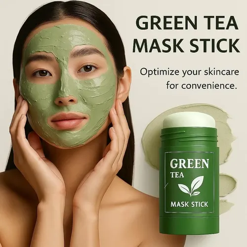 Mascarilla De Té Verde Shuiku En Barra Para Puntos Negros