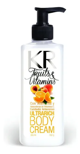 Karina Rabolini Body Cream F&v Cuidado Intensivo Crema 350g Tipo de envase Dosificador