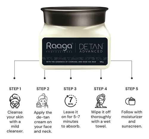 Crema Deshidratante Raaga Professional Advanced, 500 G, Con