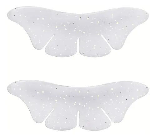 Bigudies De Silicona Mariposa Reutilizables C/glitter